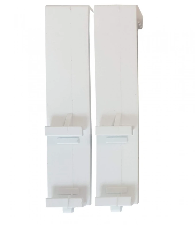 Удължени куки за прозорци с отвори. Мини роло щора.